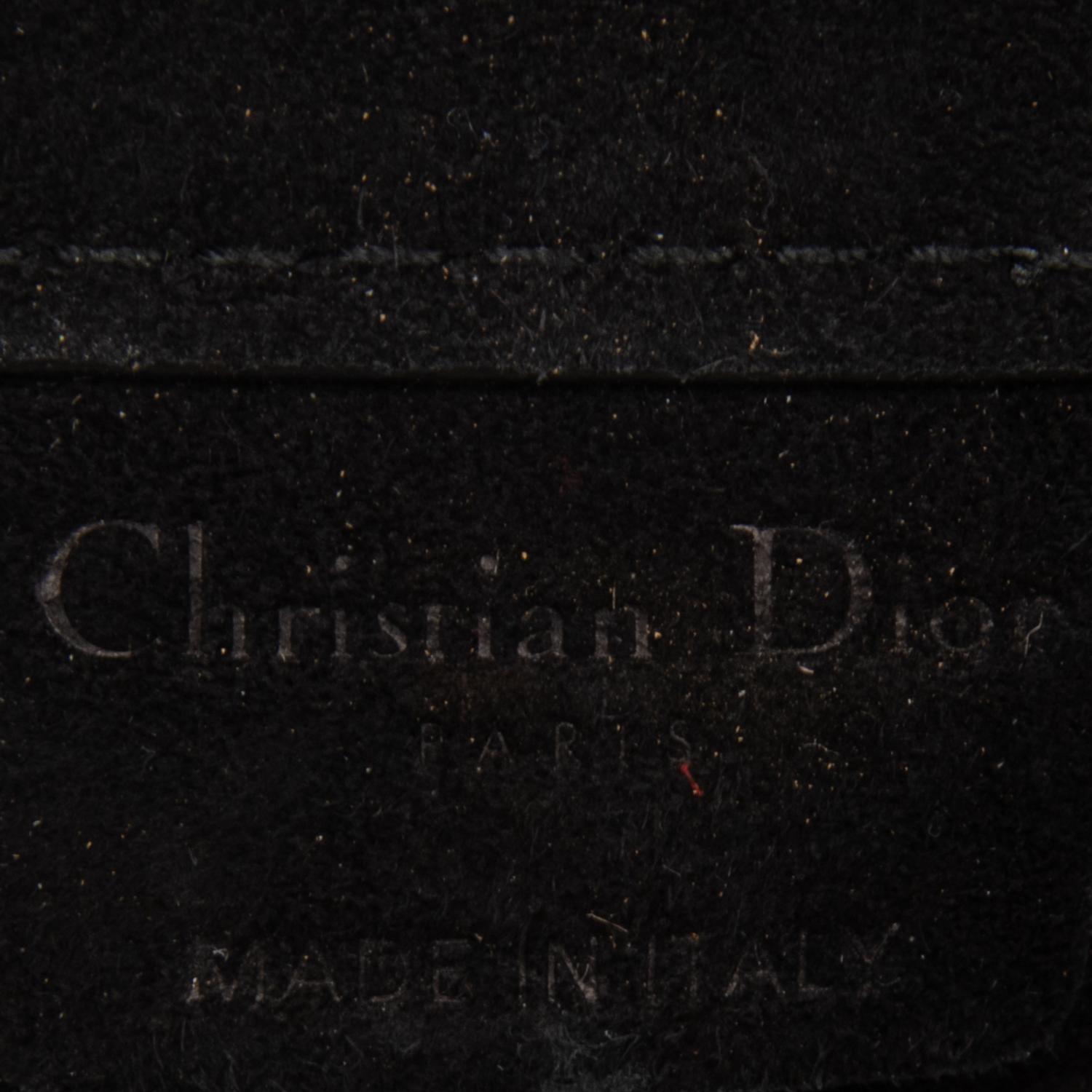 CHRISTIAN DIOR, 'LA TERRE' LARGE SUEDE BOOK TOTE