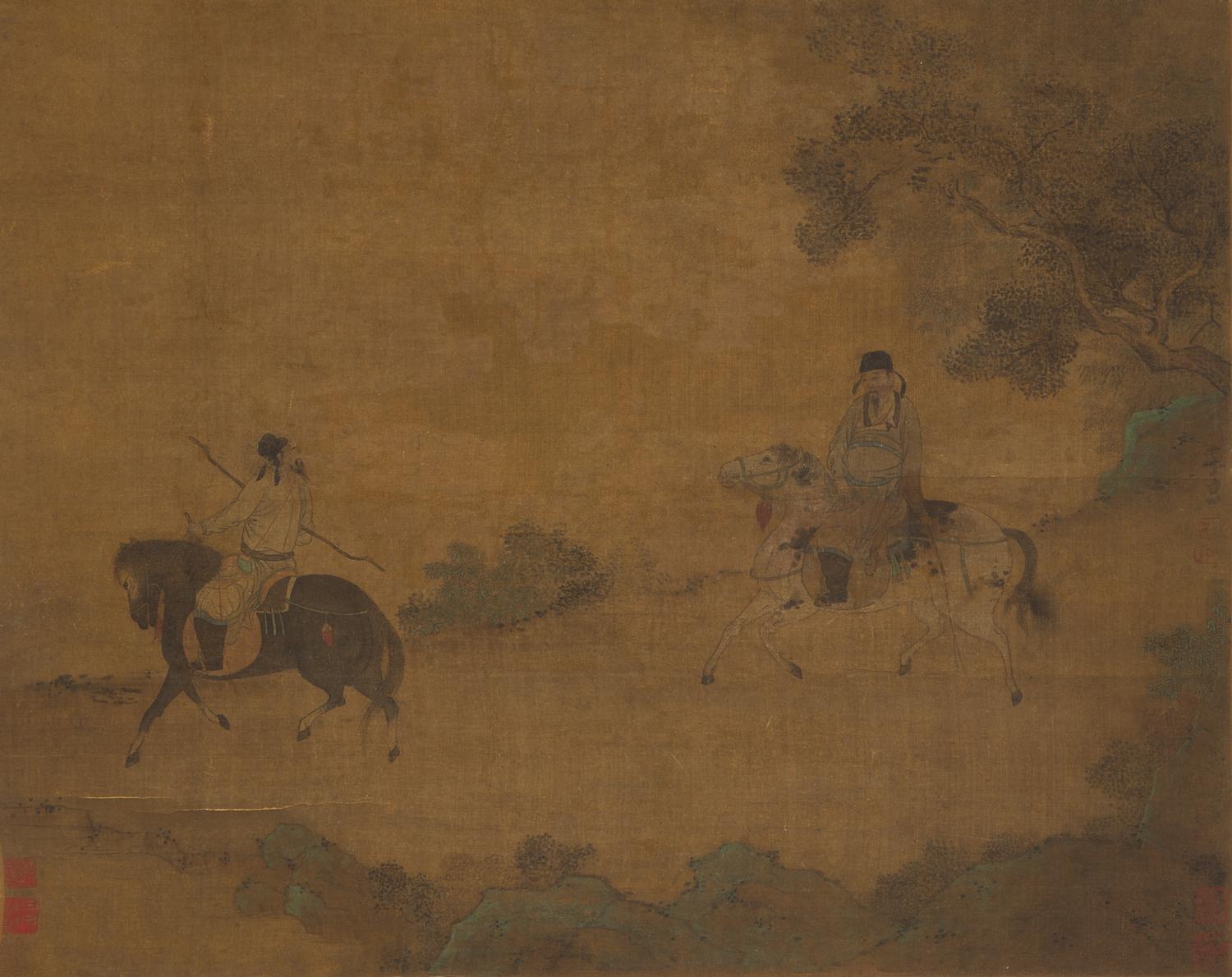 After Zhao Mengfu (Chinese, 1254-1322) — 赵孟頫（款）
