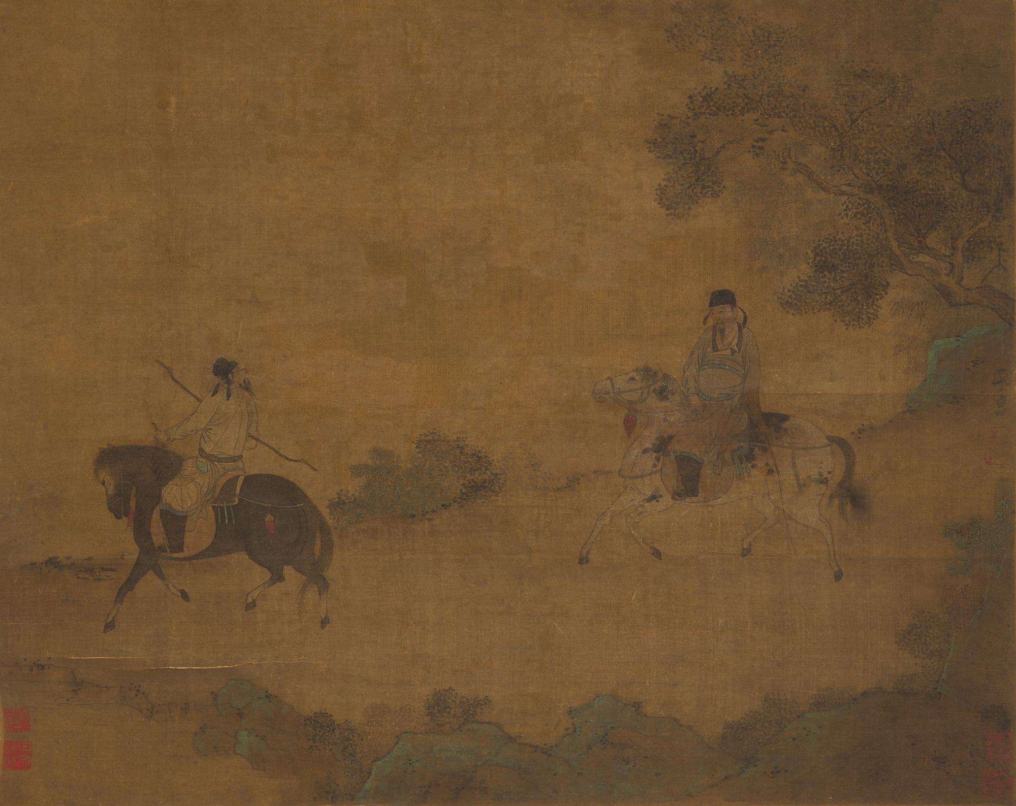 After Zhao Mengfu (Chinese, 1254-1322) — 赵孟頫（款）