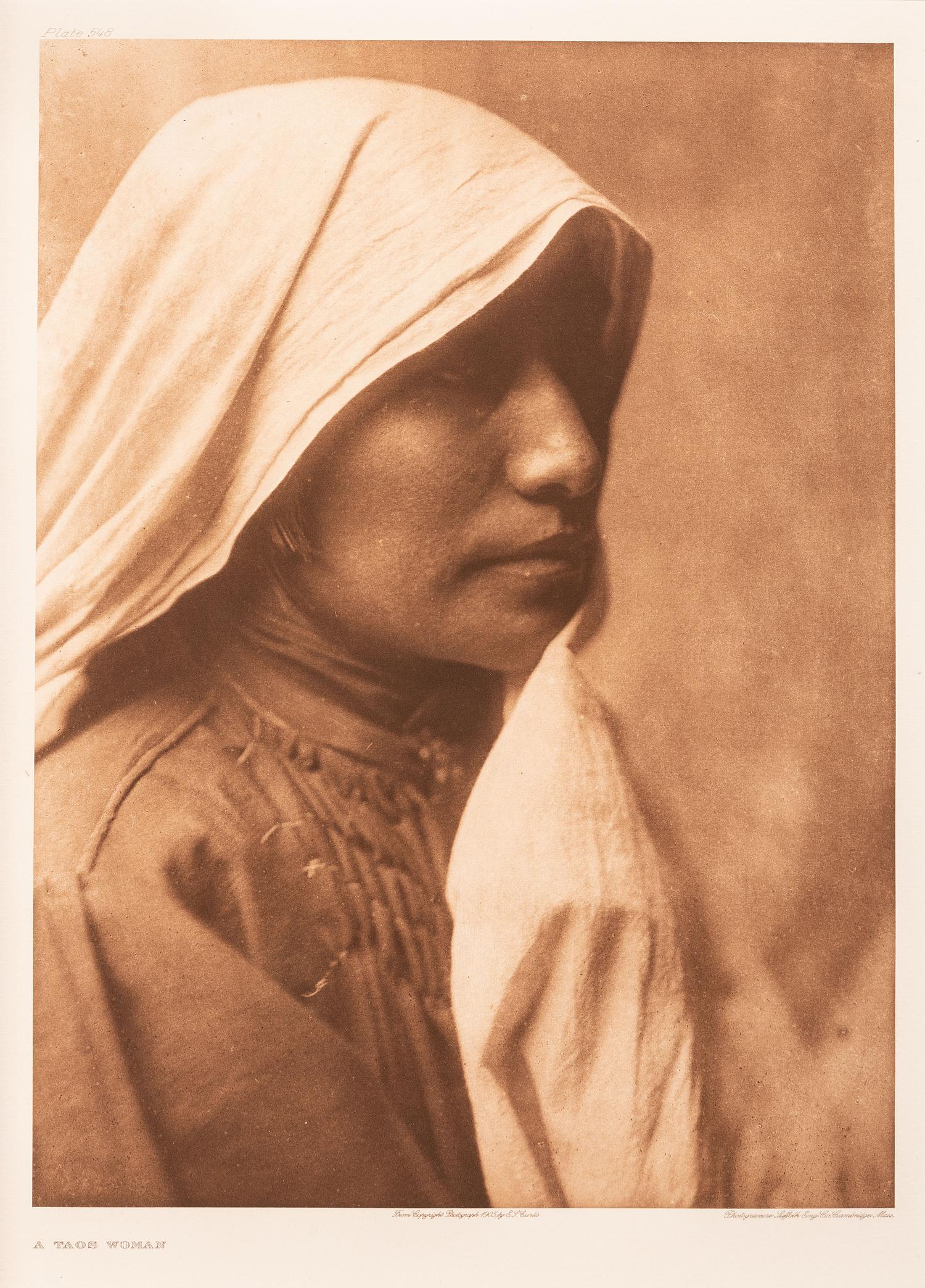 CURTIS, Edward S. (1868-1952). Complete Portfolio XVI of 36 photogravures from The North American Indian .