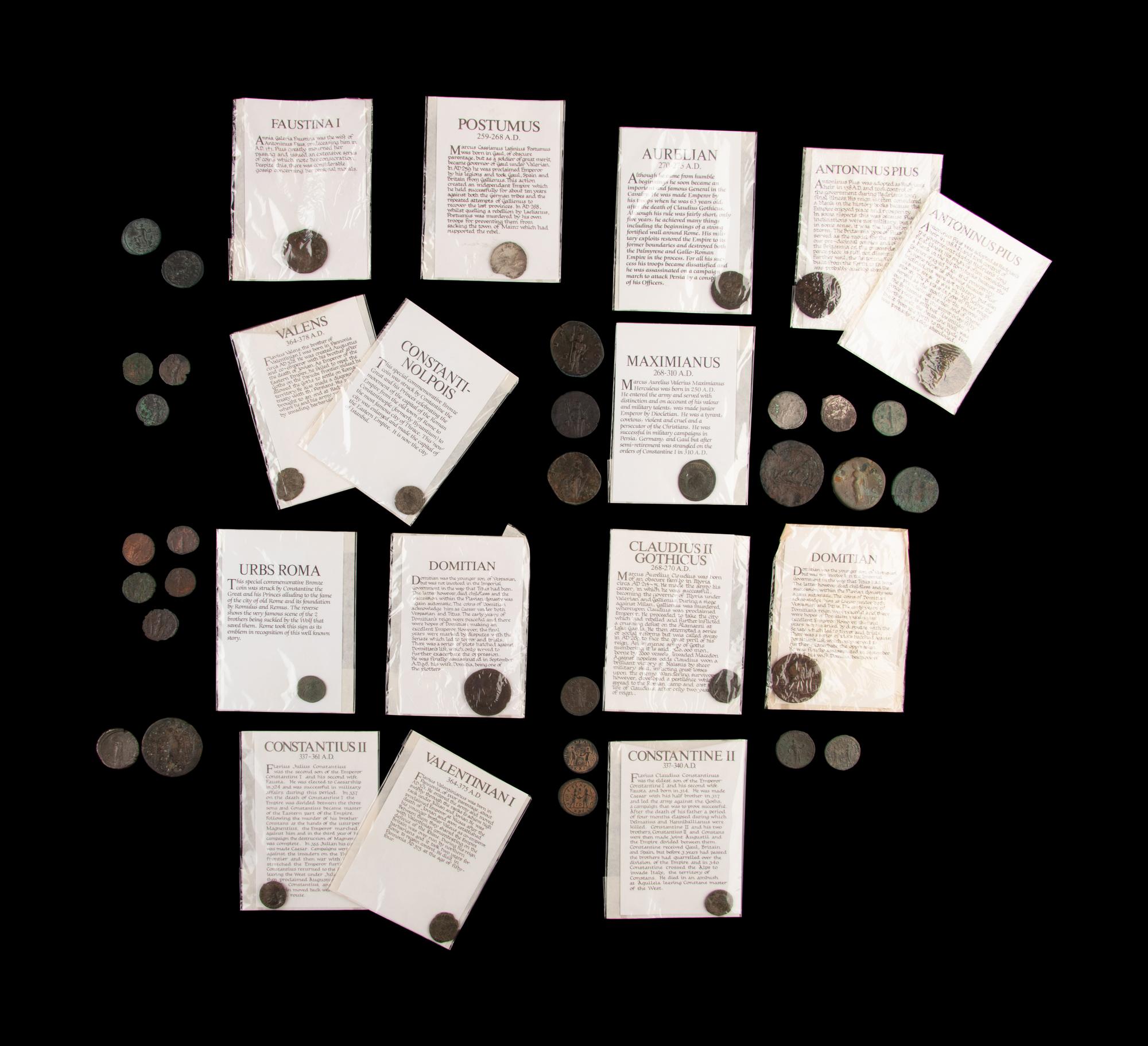[ANCIENT] A Large Collection of Ancient Greek and Roman Coins