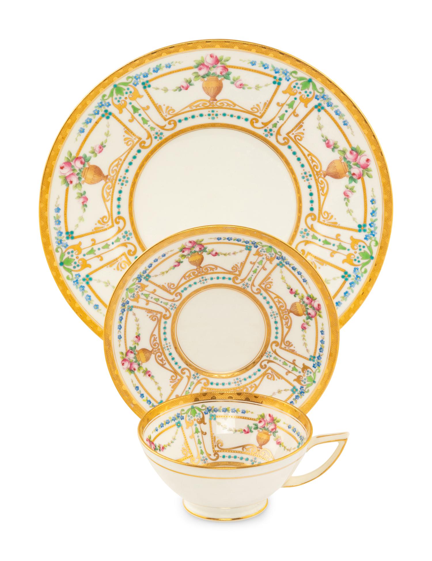 A Group of Minton Porcelain Dinnerware