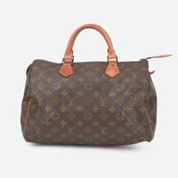 A Louis Vuitton Brown Monogram Speedy 30 Louis Vuitton