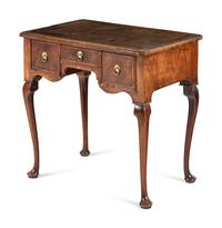 An English Walnut Dressing Table