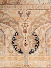 An Indian Wool and Silk Rug