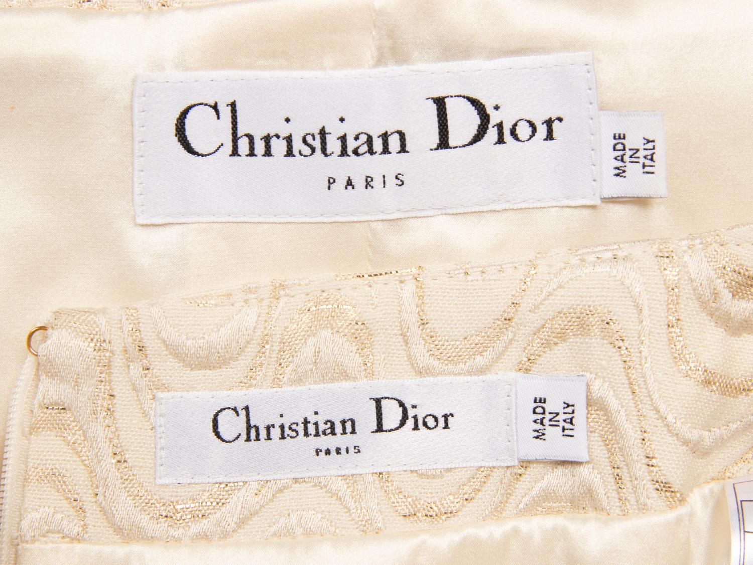 Christian Dior by John Galliano , Brocade Skirt Ensemble, 2009