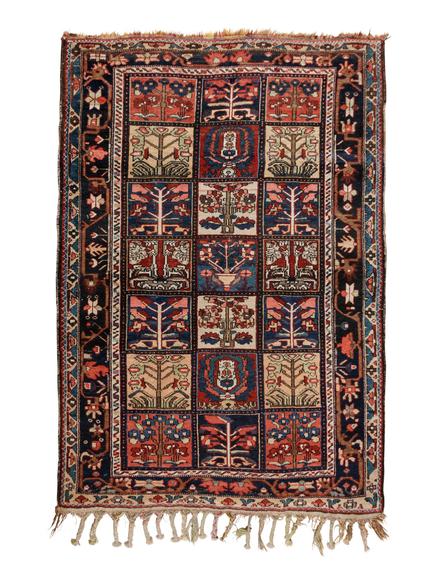 A Bakhtiari Wool Rug