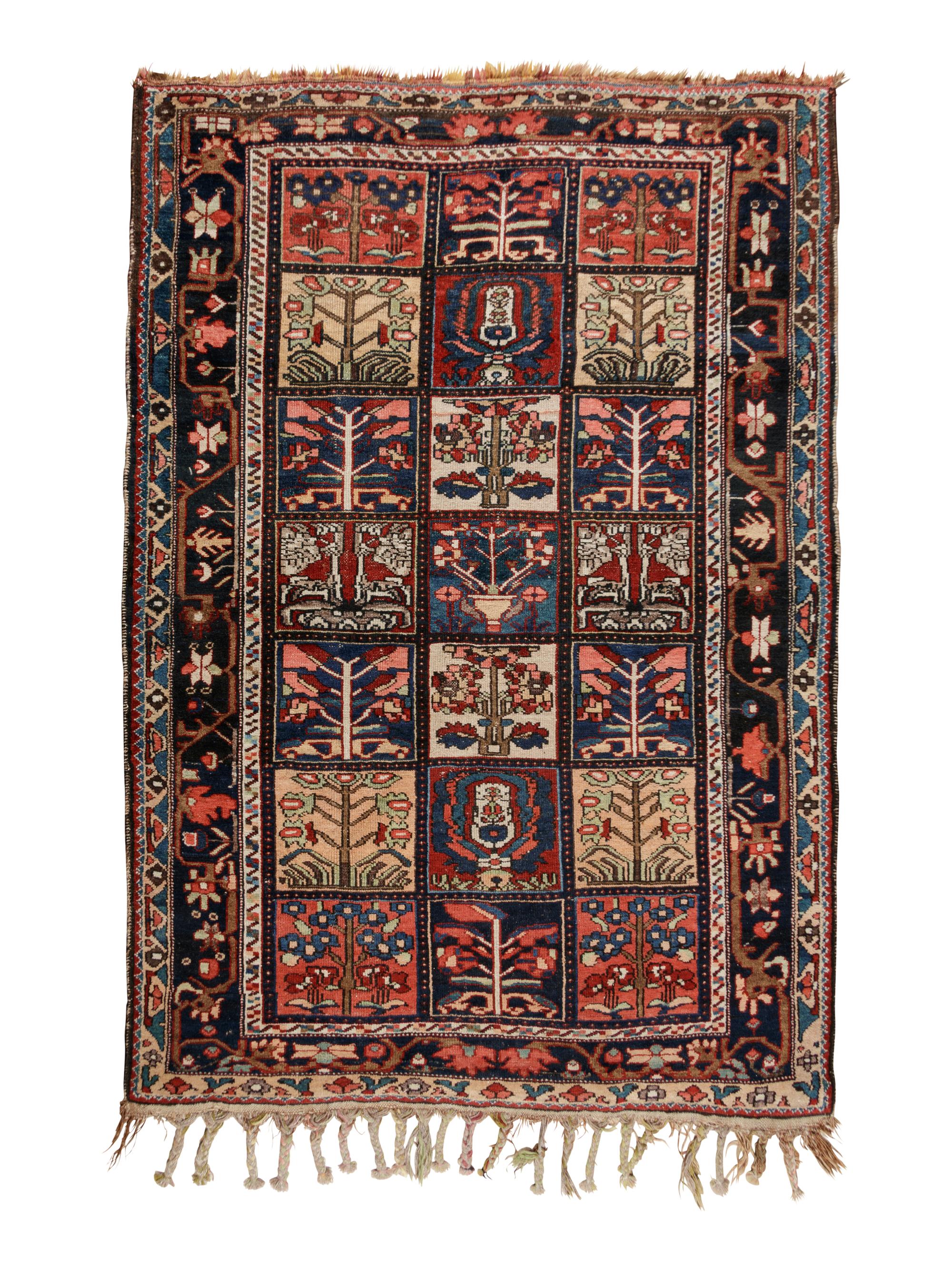 A Bakhtiari Wool Rug