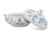 A Meissen Blue Onion Porcelain Tureen