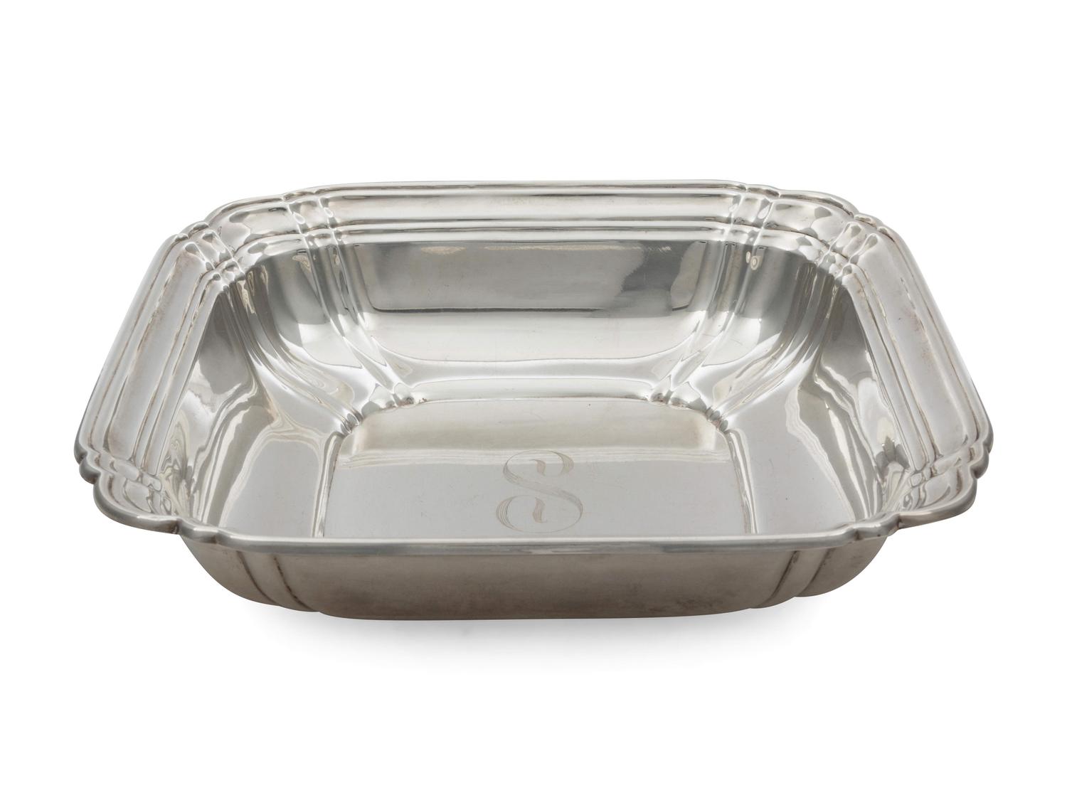 An American Silver Serving Dish