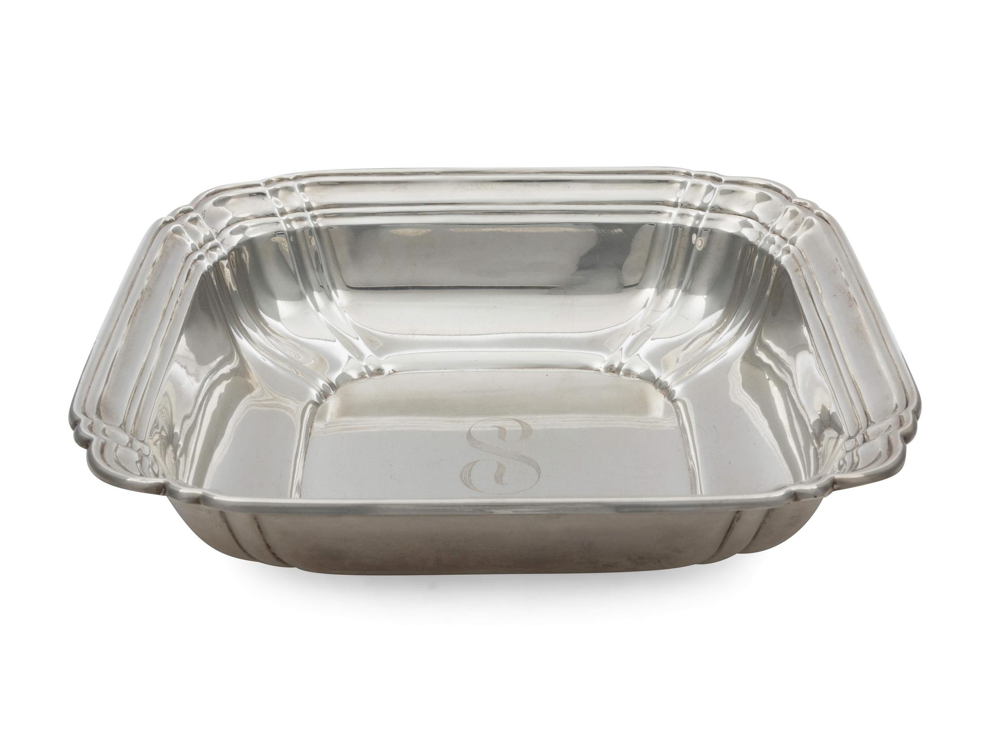 An American Silver Serving Dish