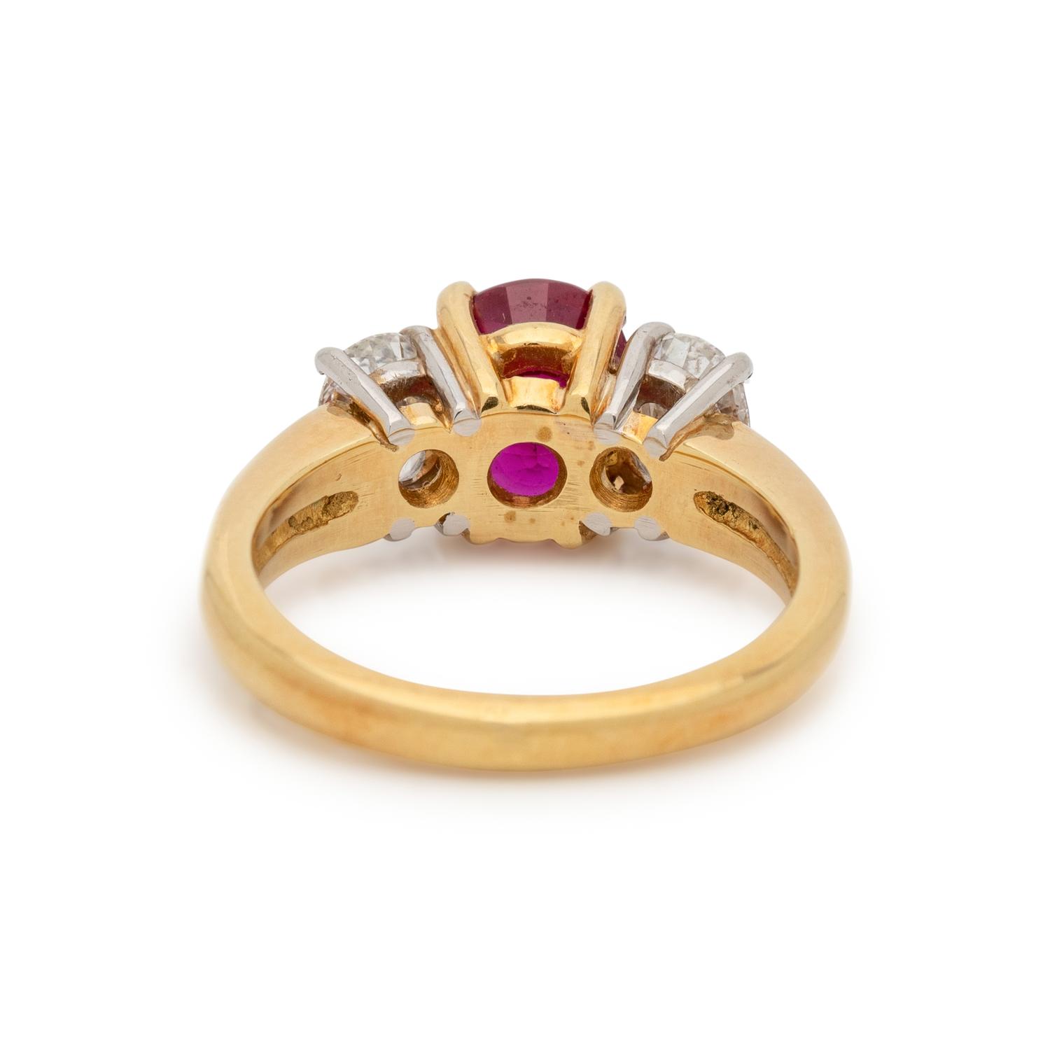 RUBY AND DIAMOND RING