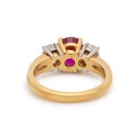RUBY AND DIAMOND RING