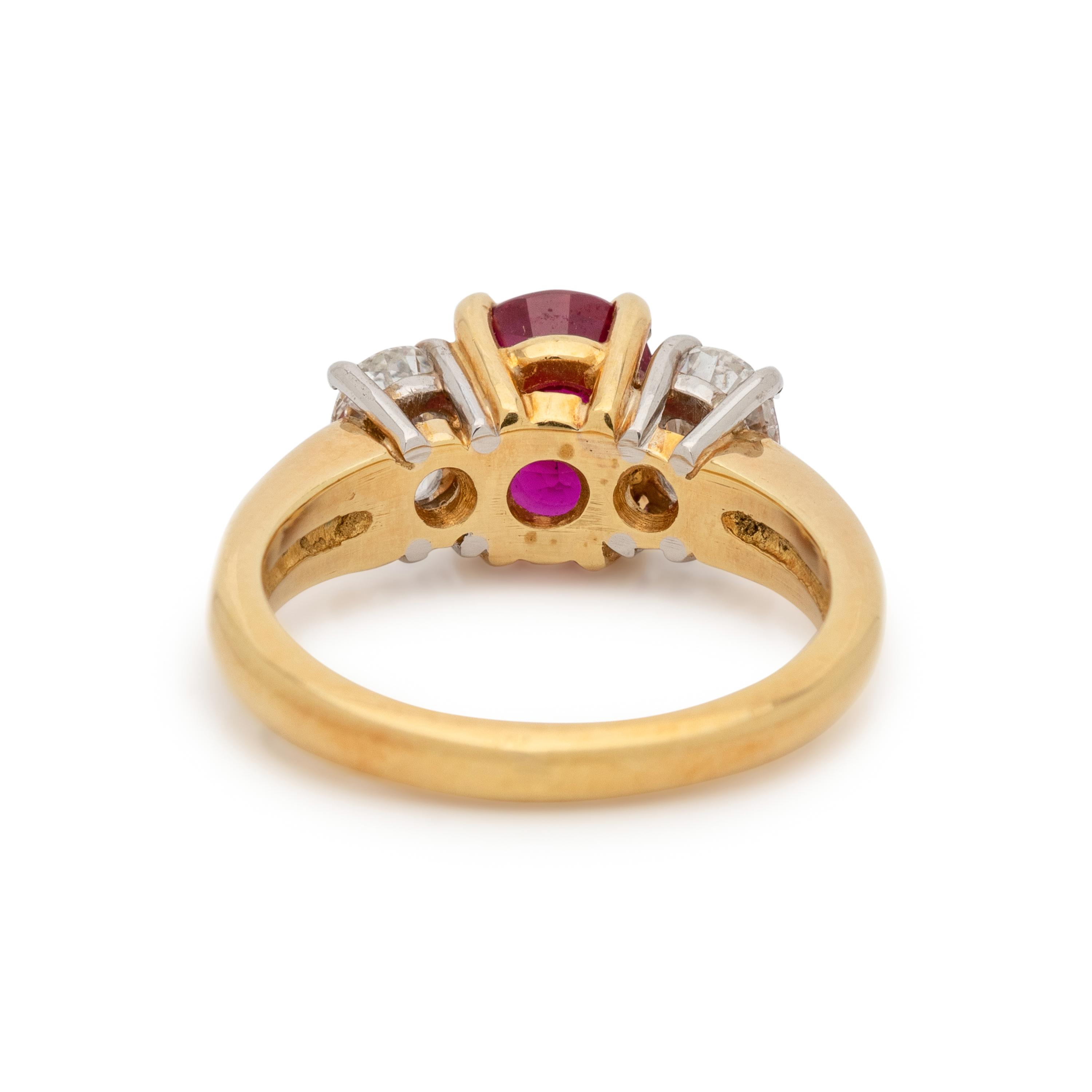 RUBY AND DIAMOND RING
