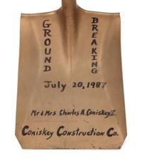 A Ceremonial Chicago White Sox New Comiskey Park Groundbreaking Shovel