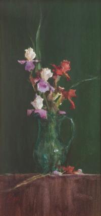 Pitcher with Iris