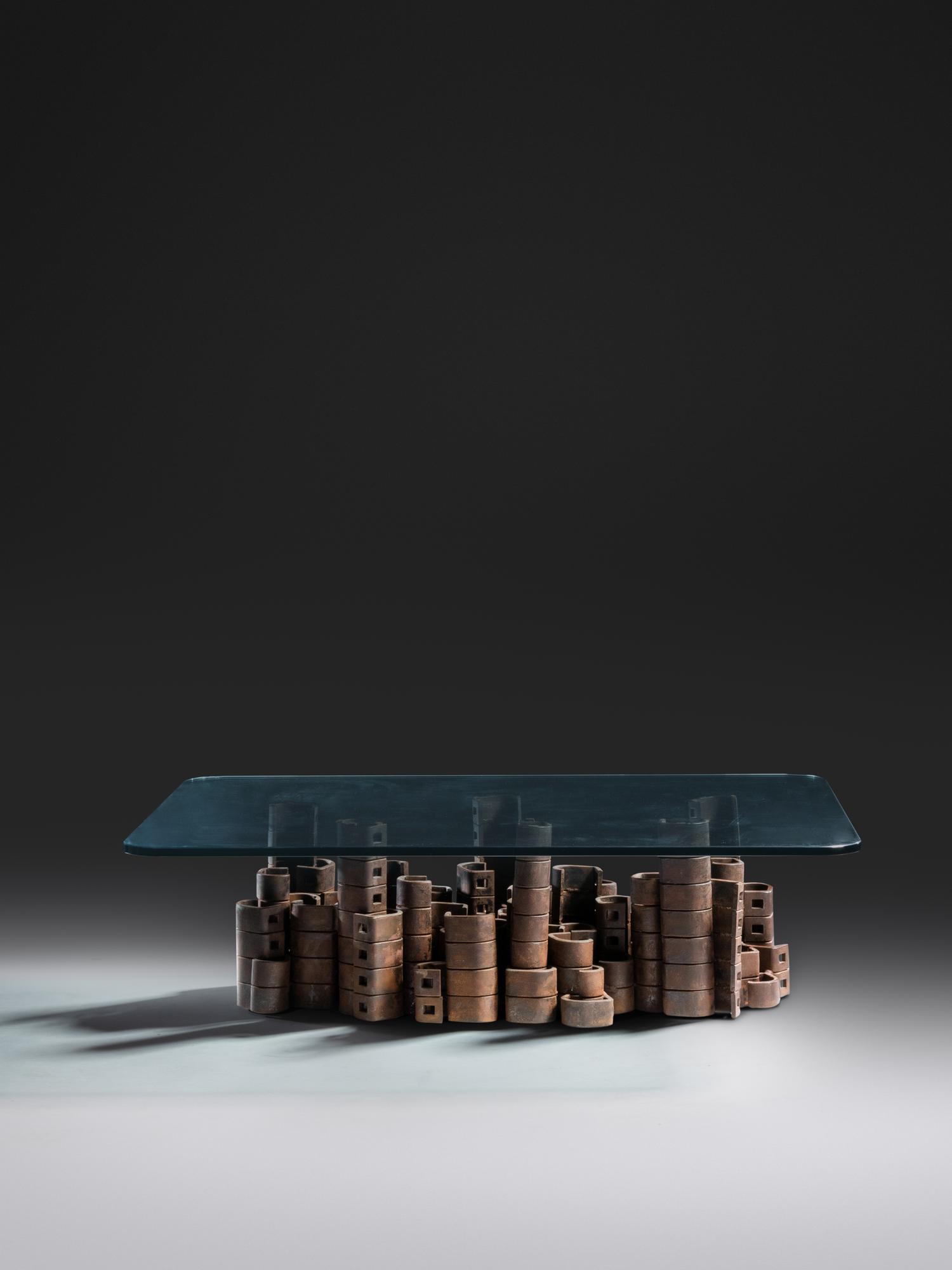 Sculptural Coffee Table, c. 1970 Susse Fondeur, France