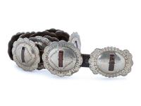 A Navajo Silver Concha