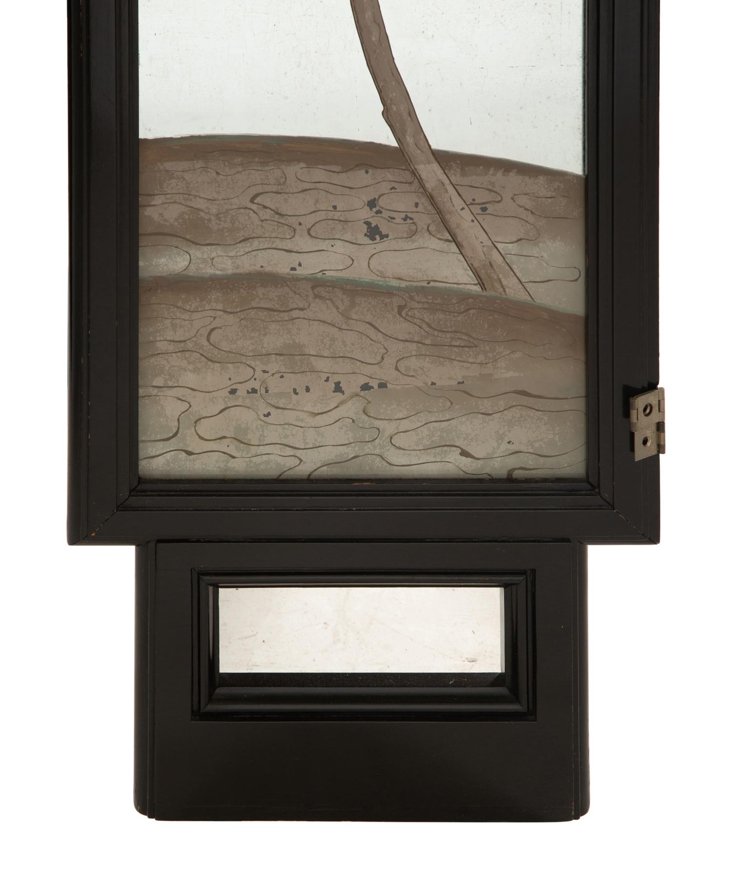A Five-Panel Floor Screen