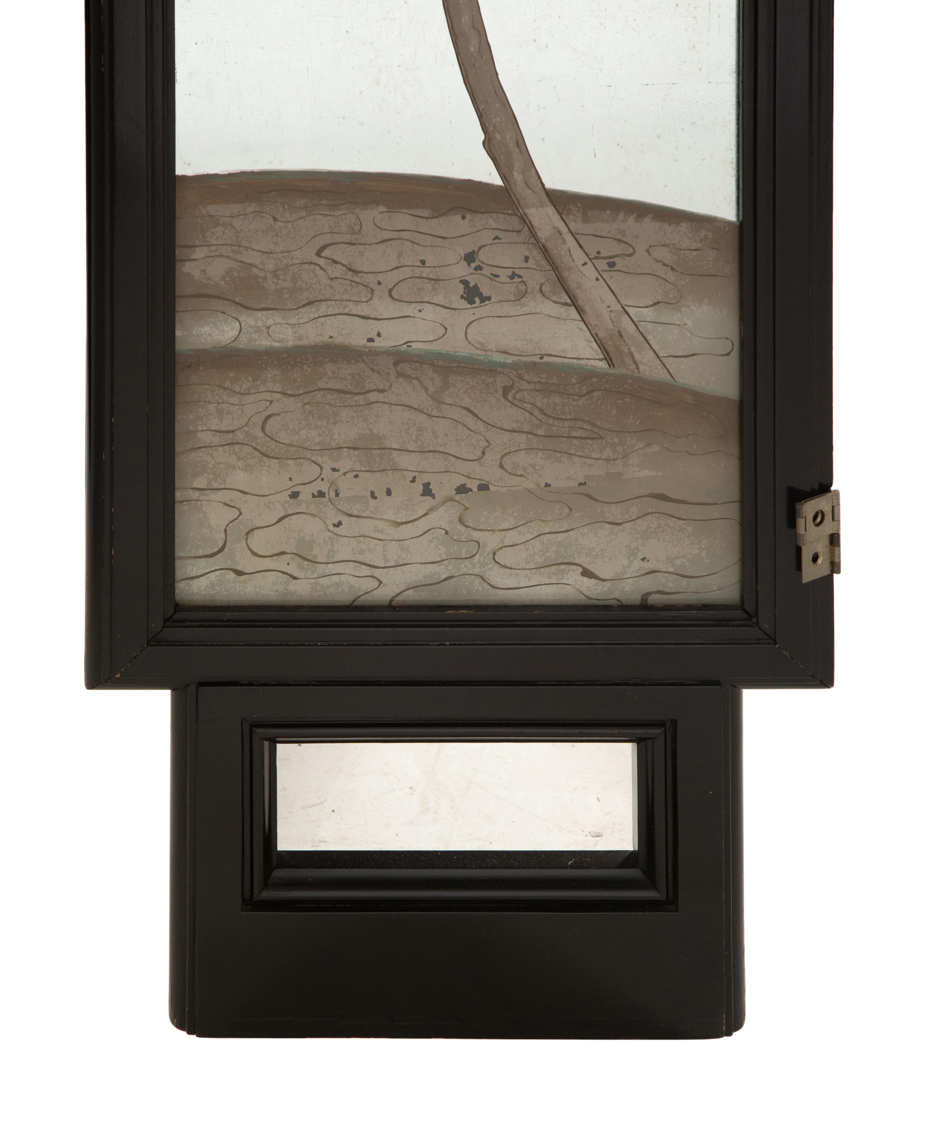 A Five-Panel Floor Screen