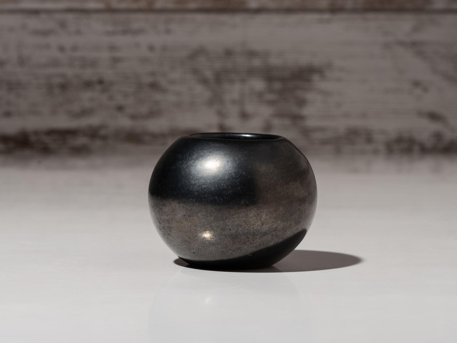 Blackware Pottery Bowl, February 1970