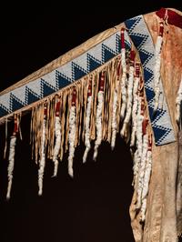 Blackfeet Beaded Hide Shirt