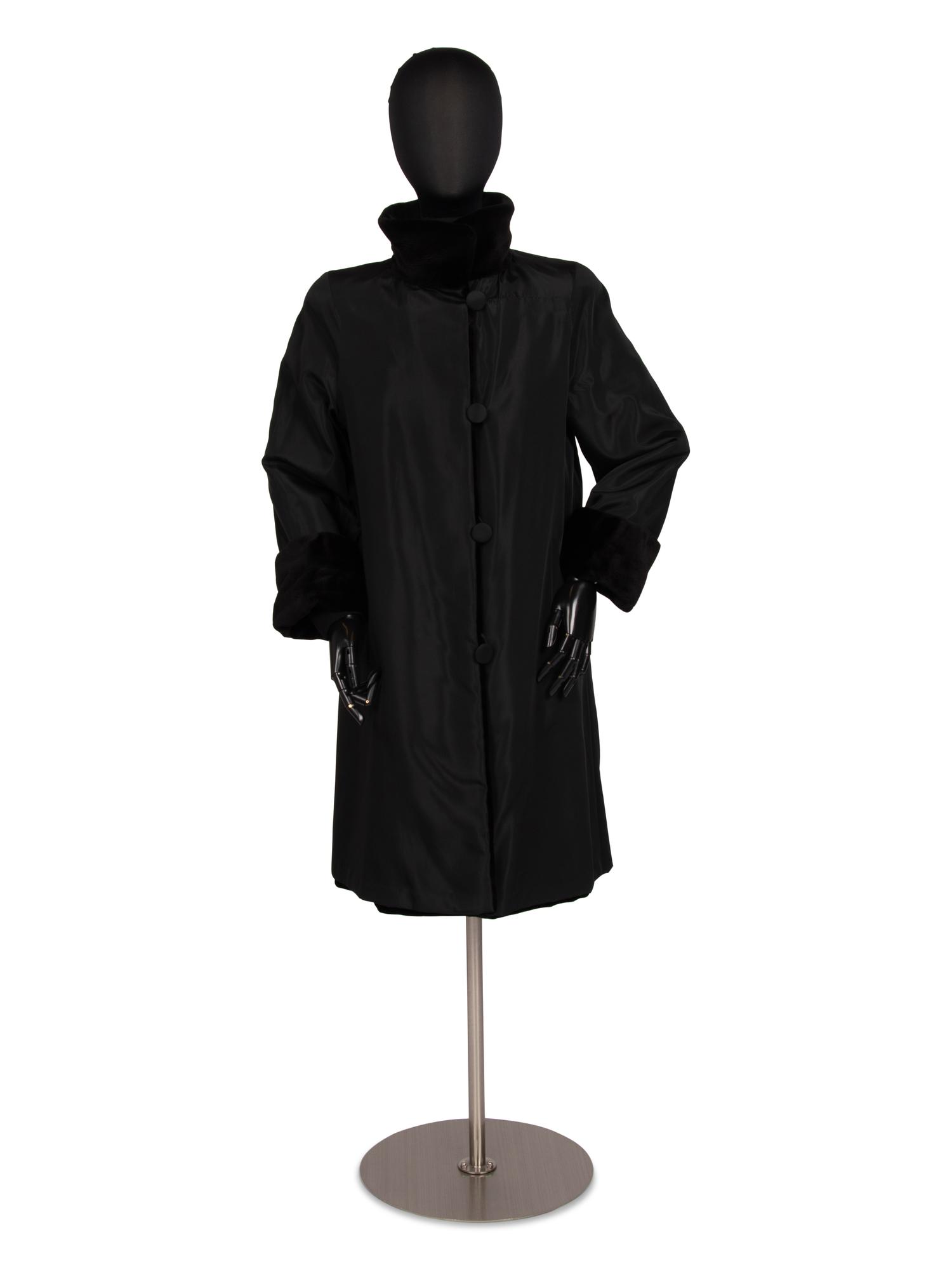 Zandra Rhodes Sheared Mink Coat, 2000s