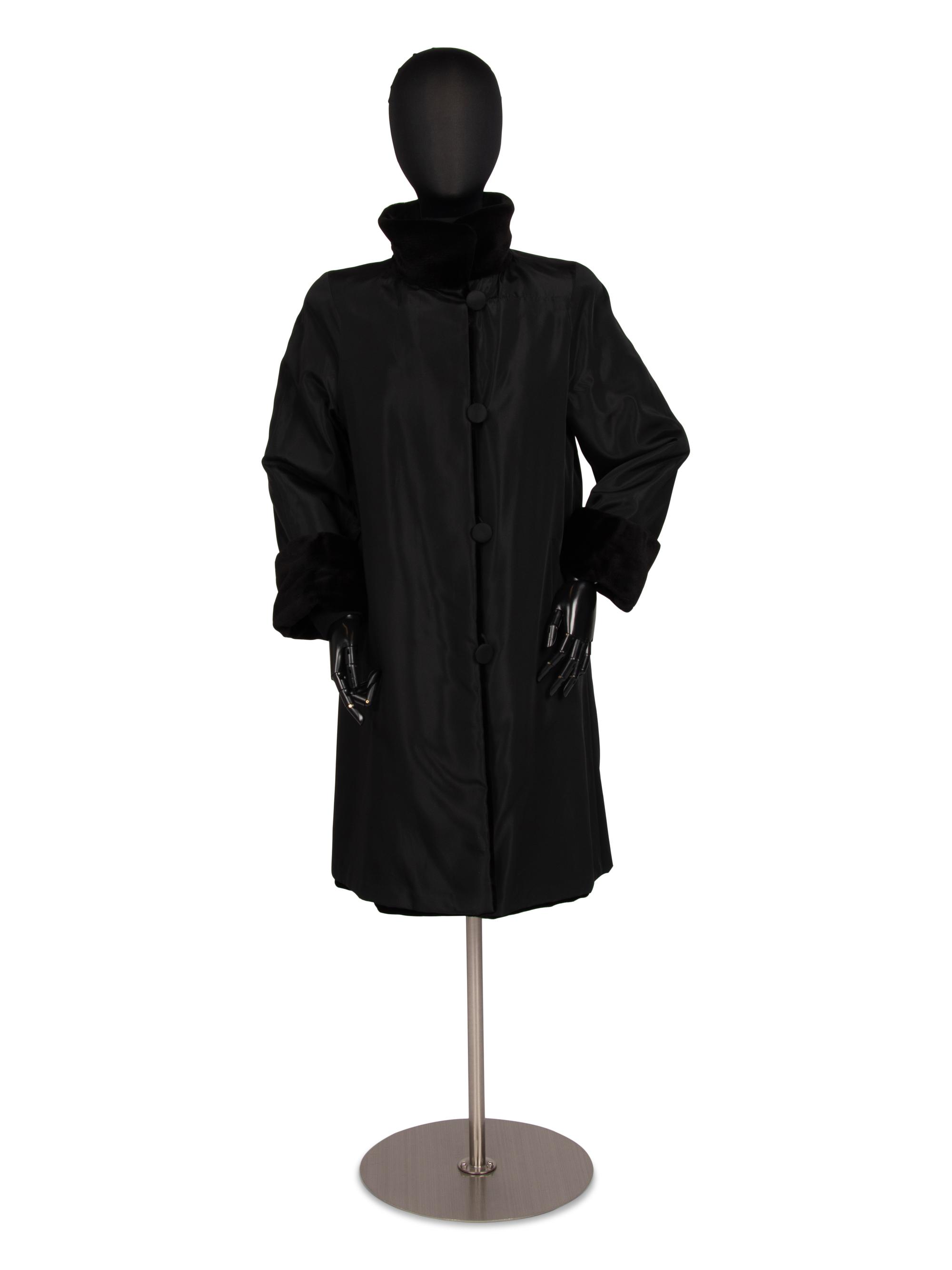 Zandra Rhodes Sheared Mink Coat, 2000s