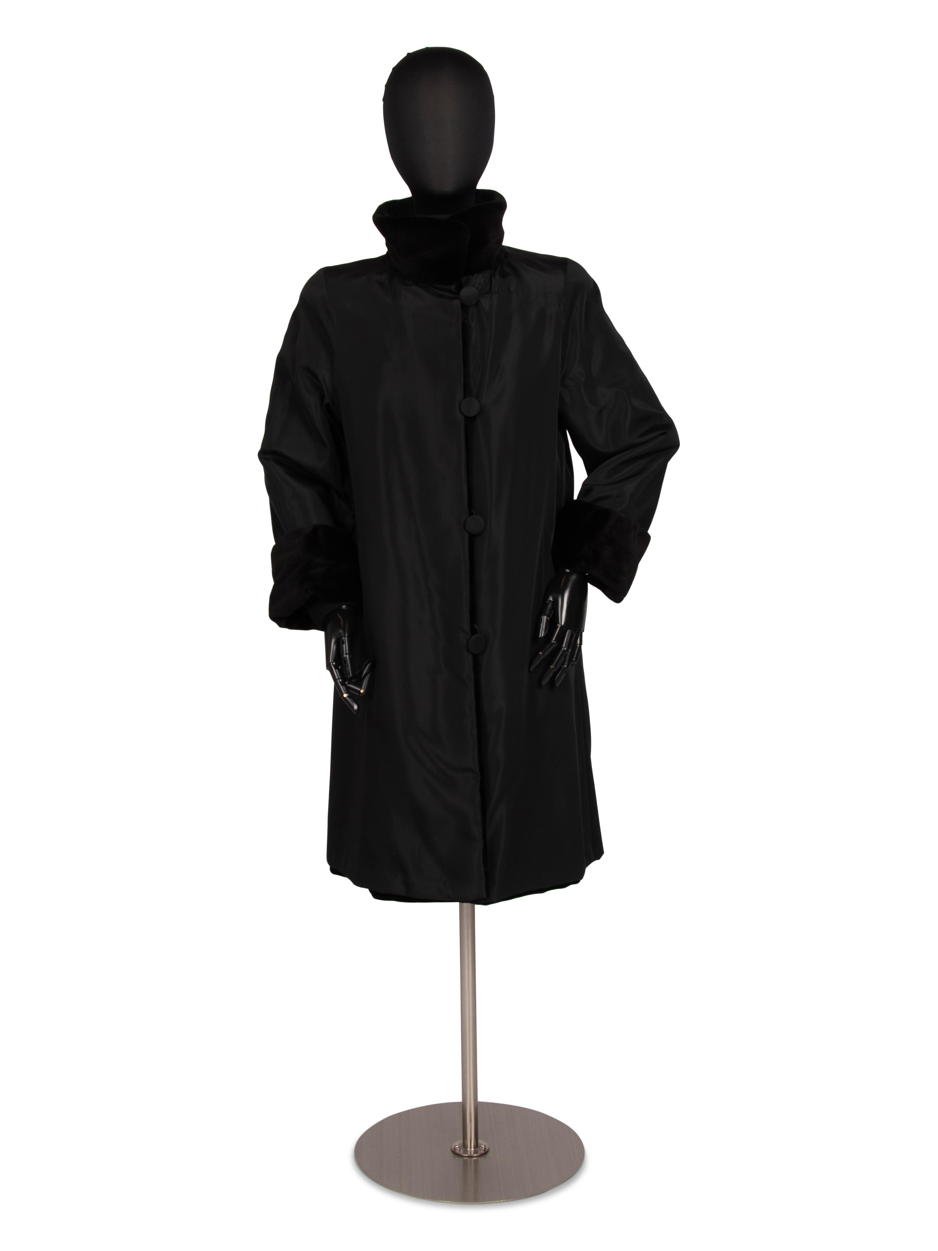 Zandra Rhodes Sheared Mink Coat, 2000s