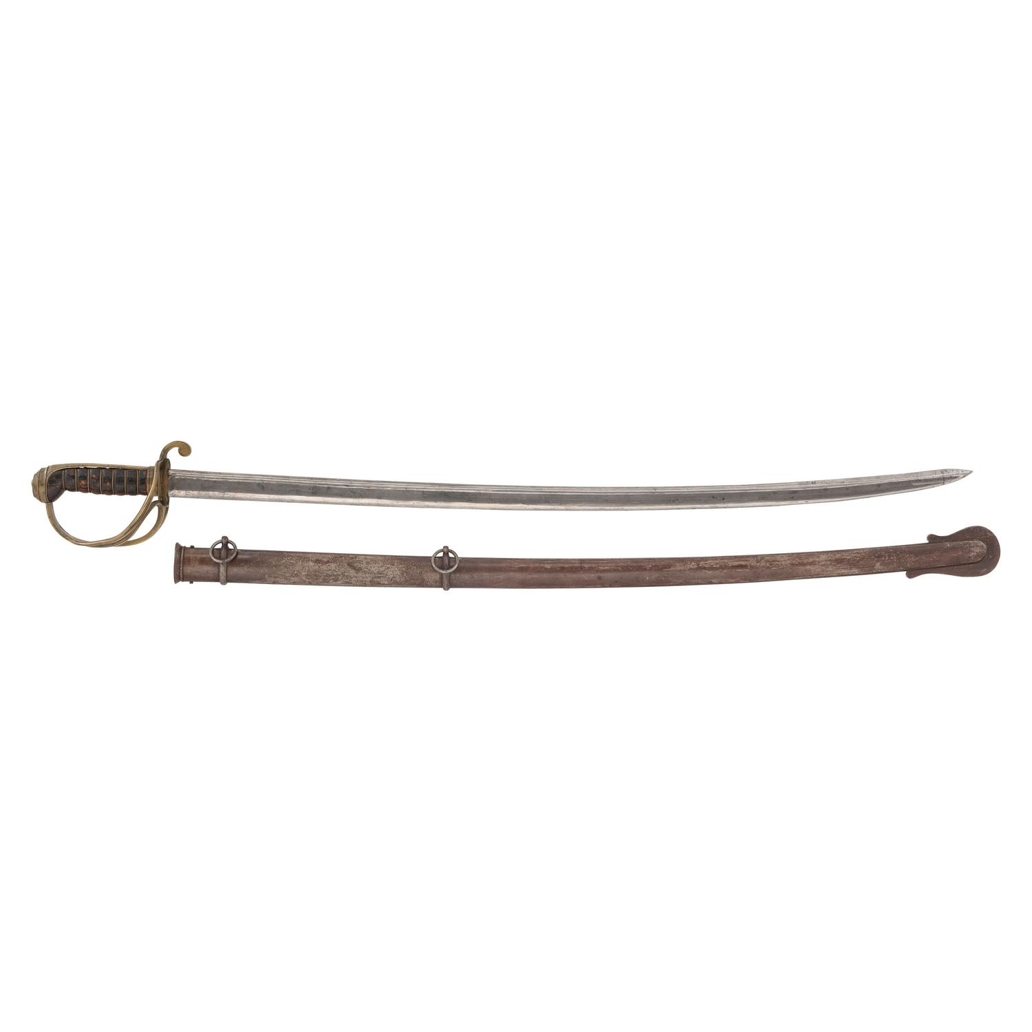 U.S. Model 1833 Dragoon Saber by Ames Dated 1837