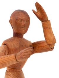 A French Antique Articulated Artist's Model