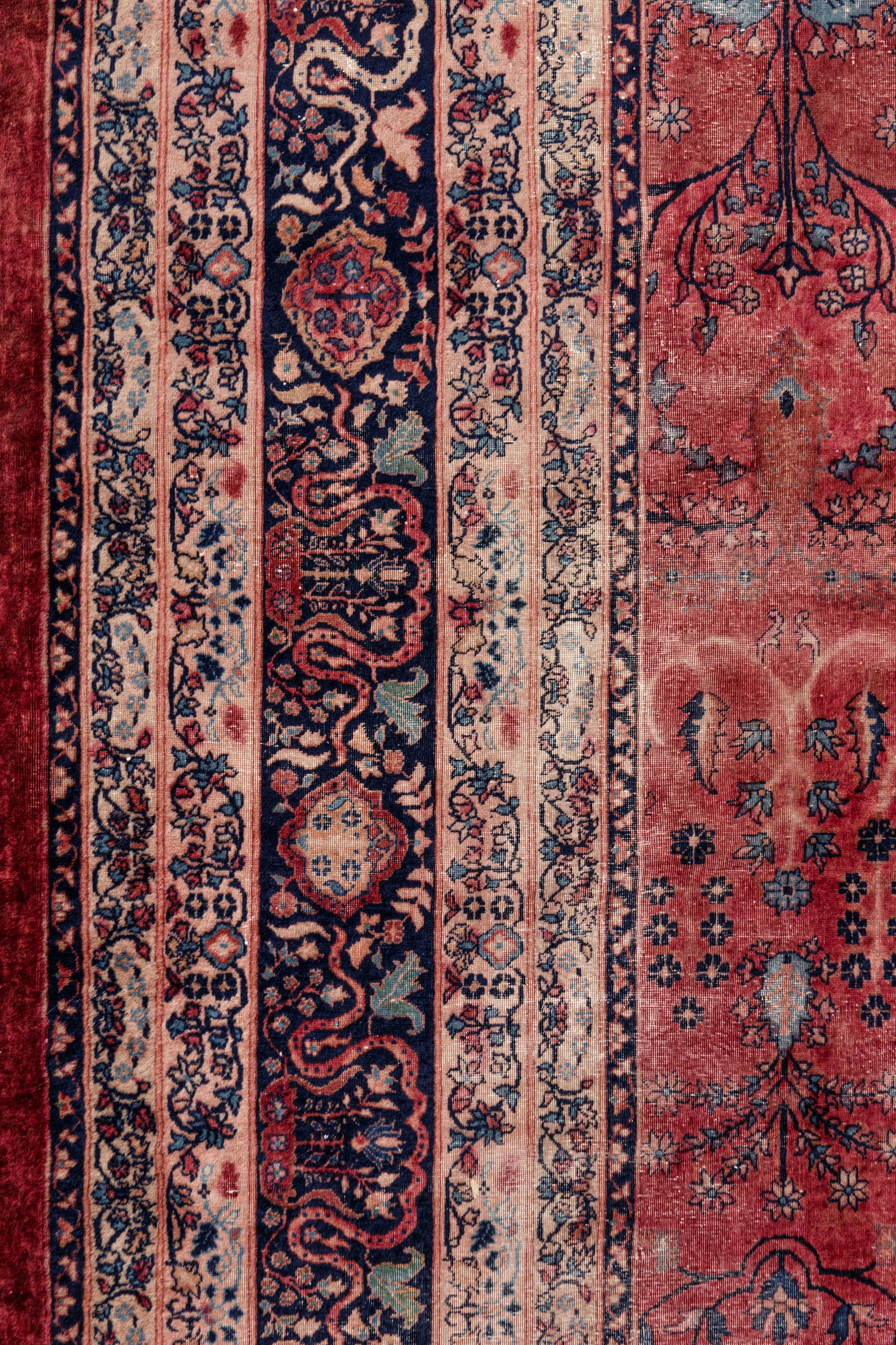 A Sarouk Wool Rug