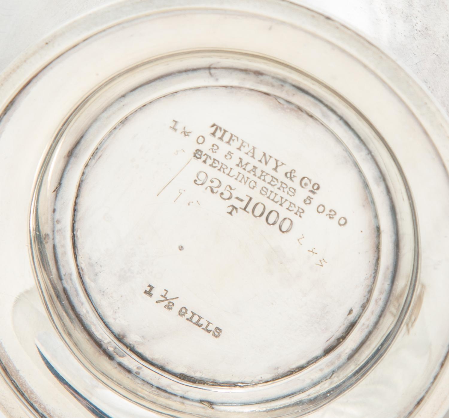 A Tiffany & Co. Silver Three Piece Coffee Service