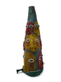 An African Beaded Hat