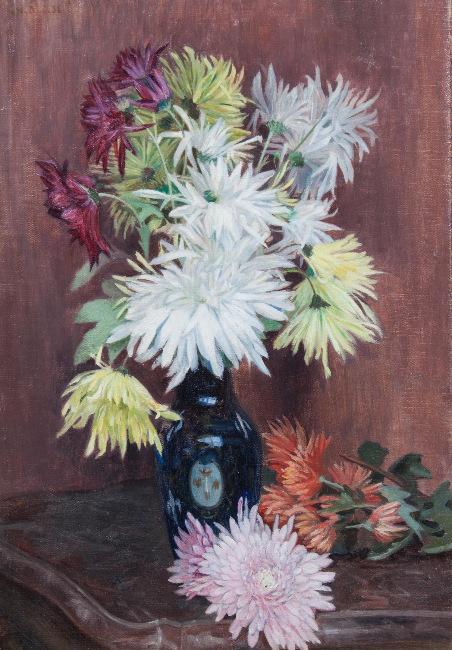 Charles Joseph Roussel, (French, 1882-1961), Flowers