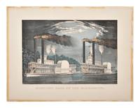 [MISSISSIPPI RIVER NIGHT SCENES] -- CURRIER and IVES, publishers