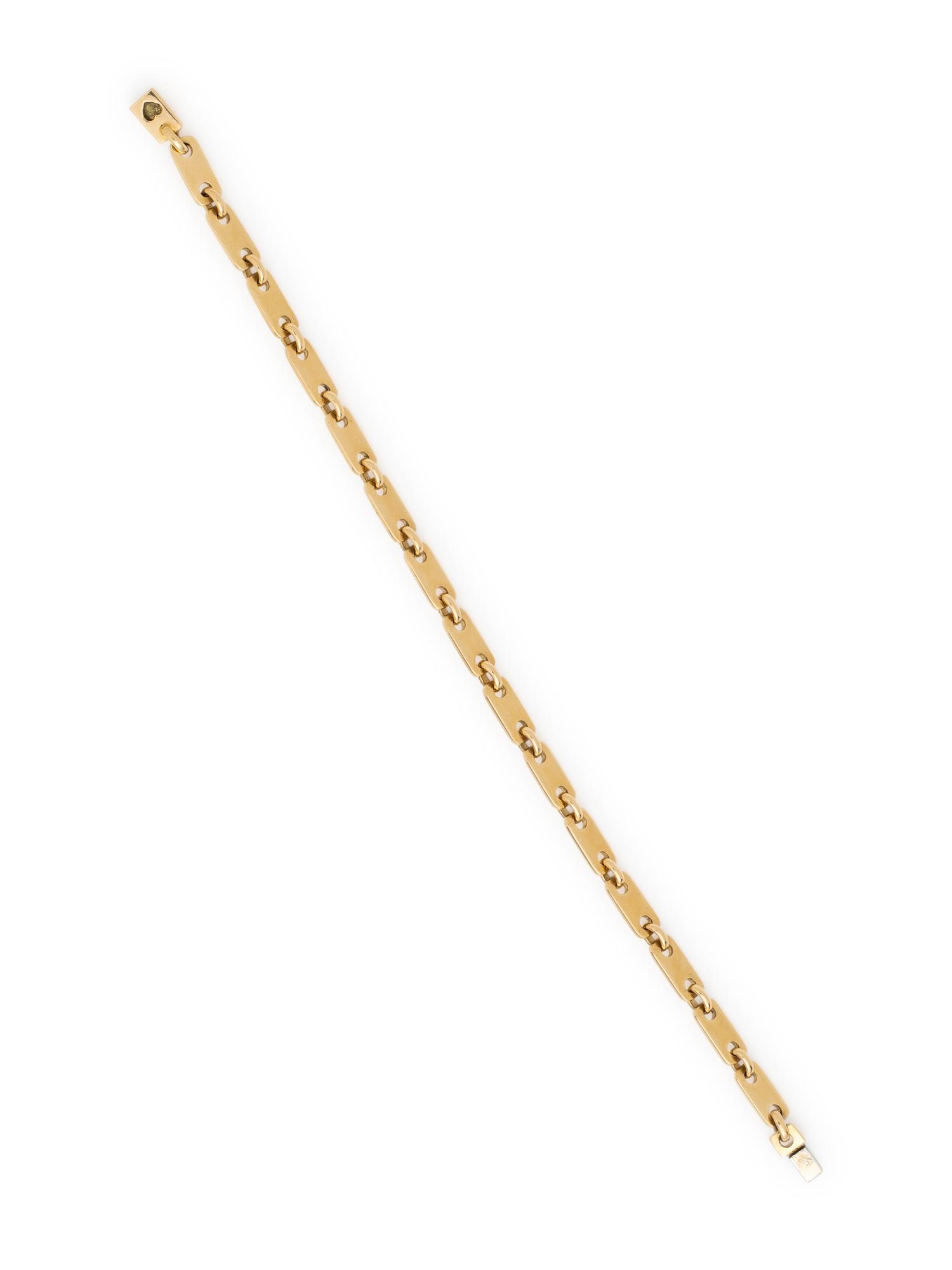 CARTIER, YELLOW GOLD 'FIDELITY' BRACELET