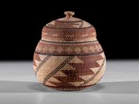 Northern California Lidded Basket