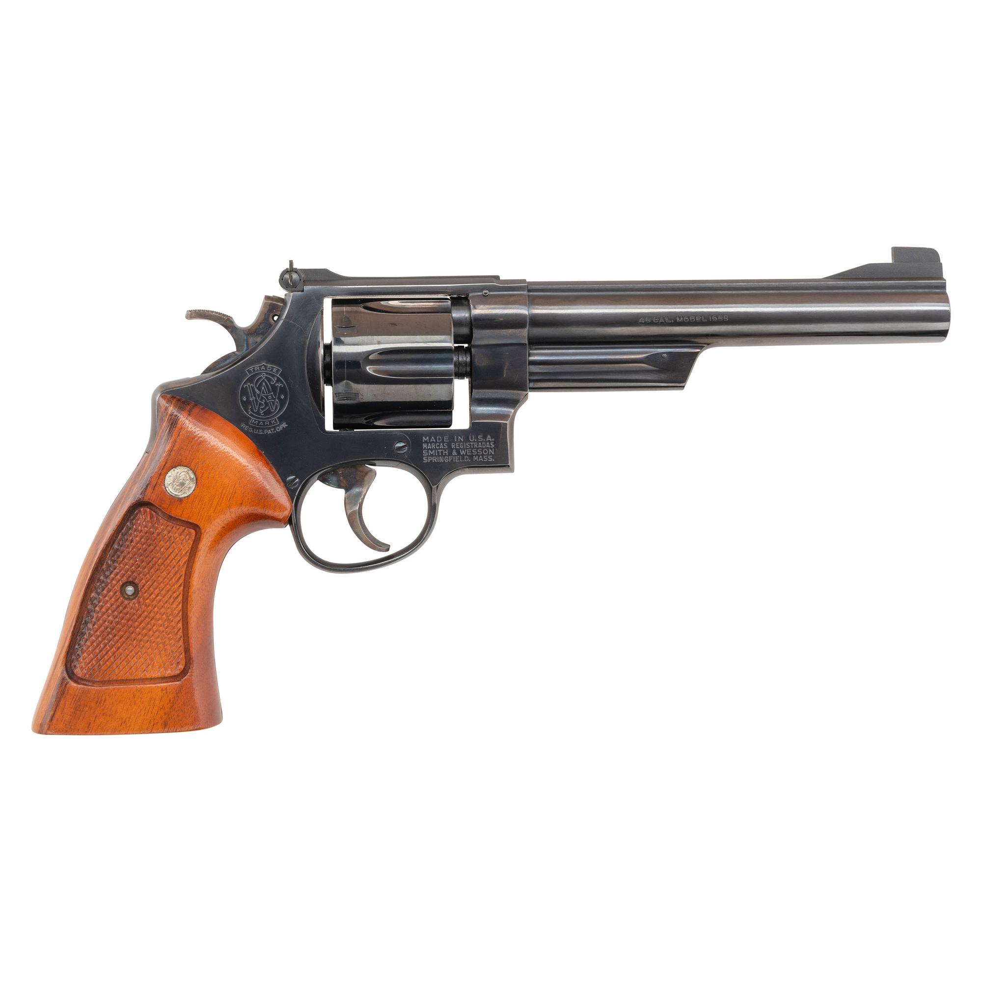 *Smith & Wesson Model 25-2 Revolver with 6.5" Barrel in Wooden Case