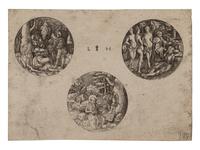 Three Soldiers and the Dog (together with three old master engravings)