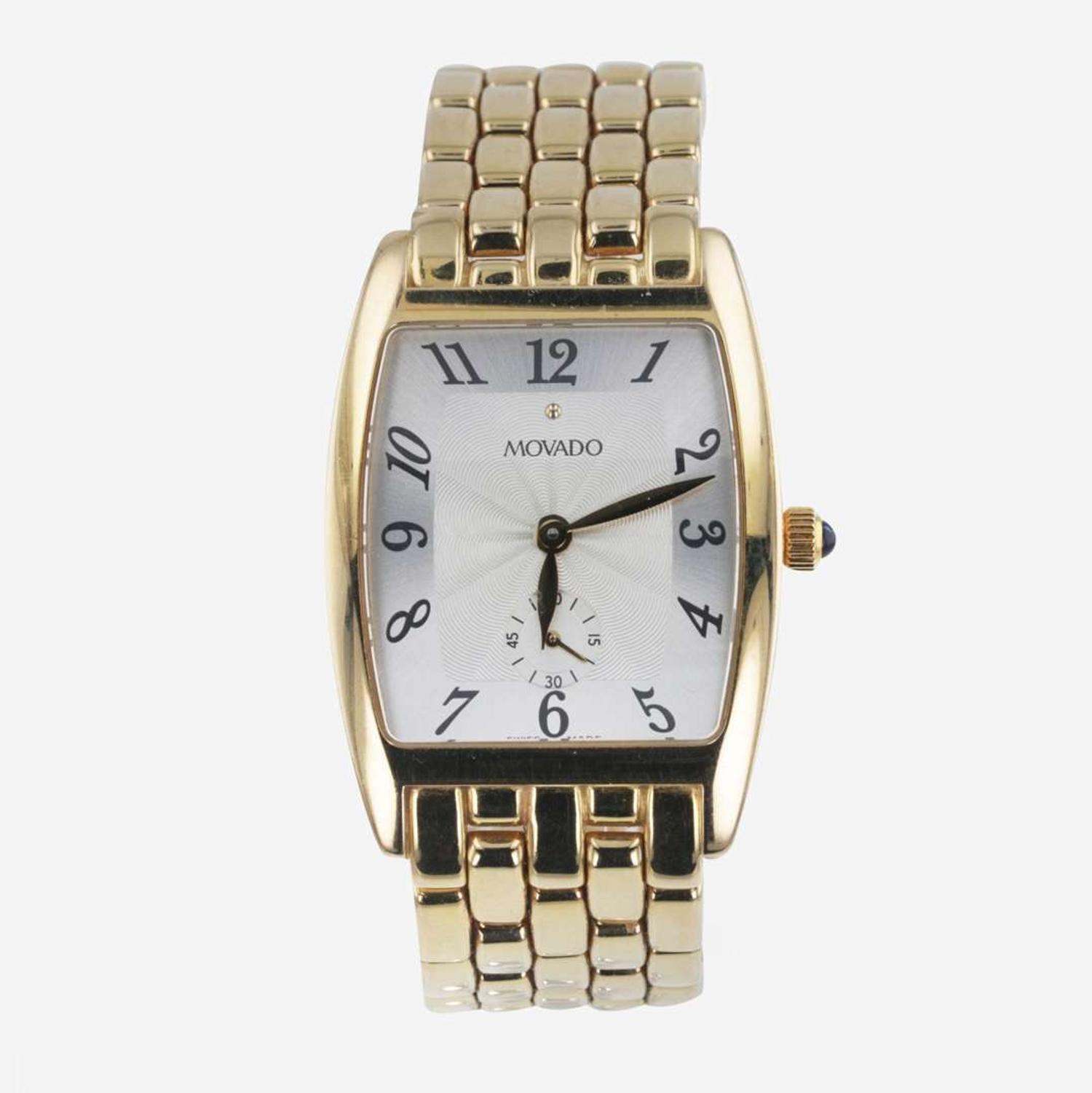 14K Yellow Gold Movado Wristwatch Swiss