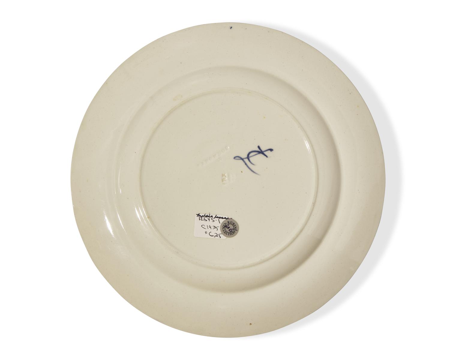 A Wedgwood Creamware Plate