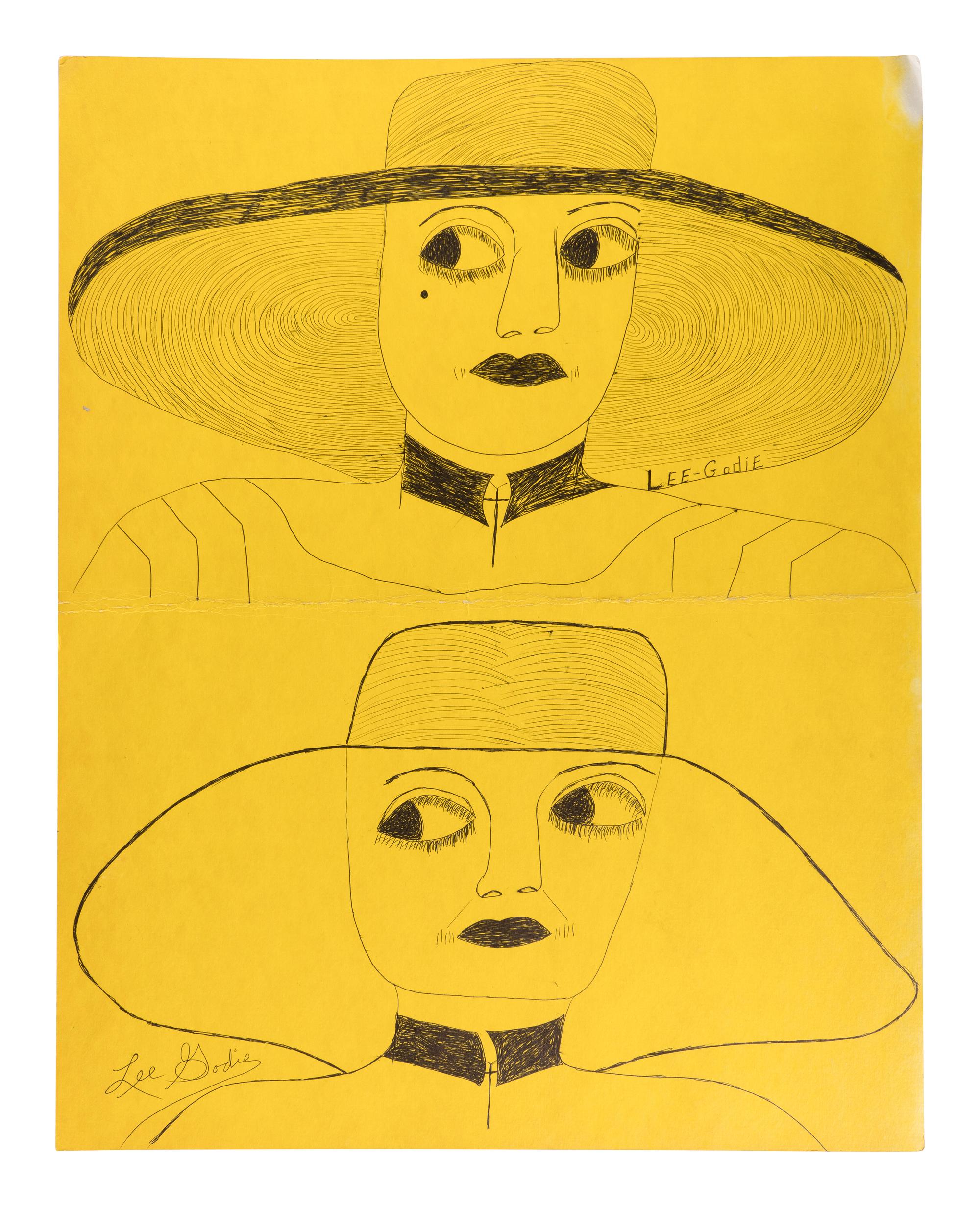 Untitled (a double-sided drawing)