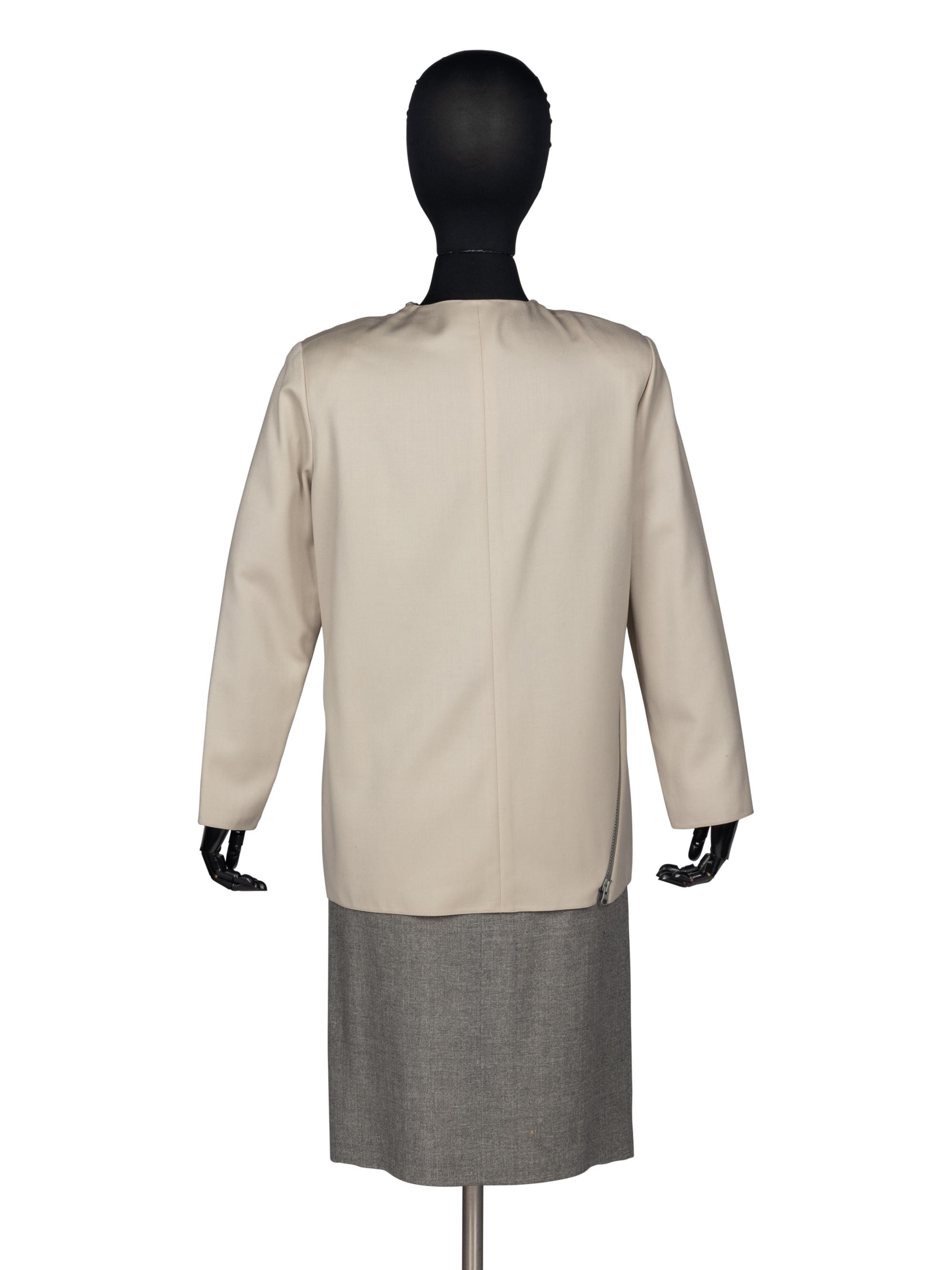 Geoffrey Beene Zippered Top and Skirt