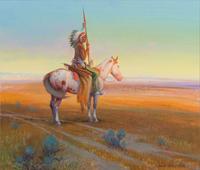 Scout on Horse