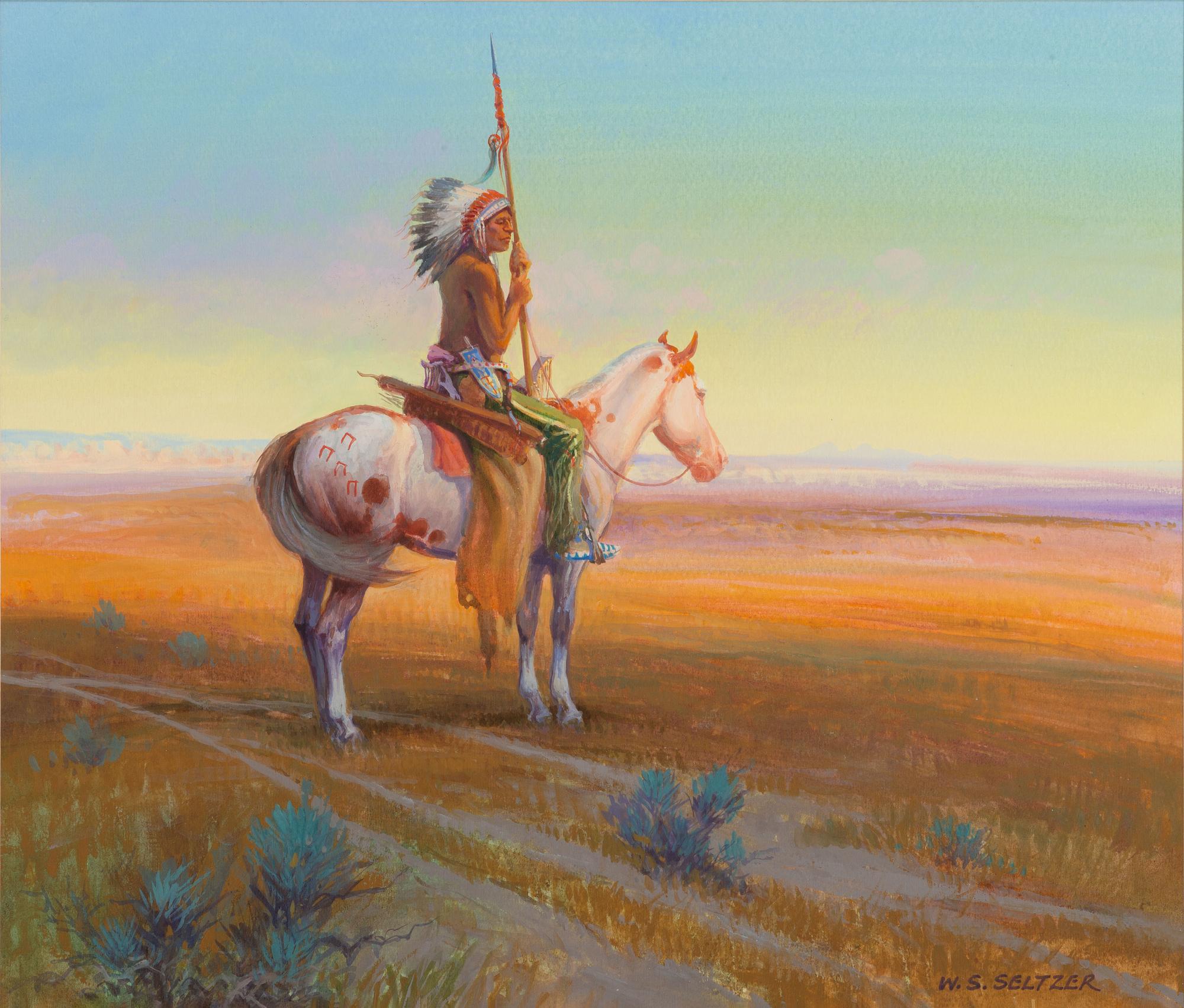 Scout on Horse