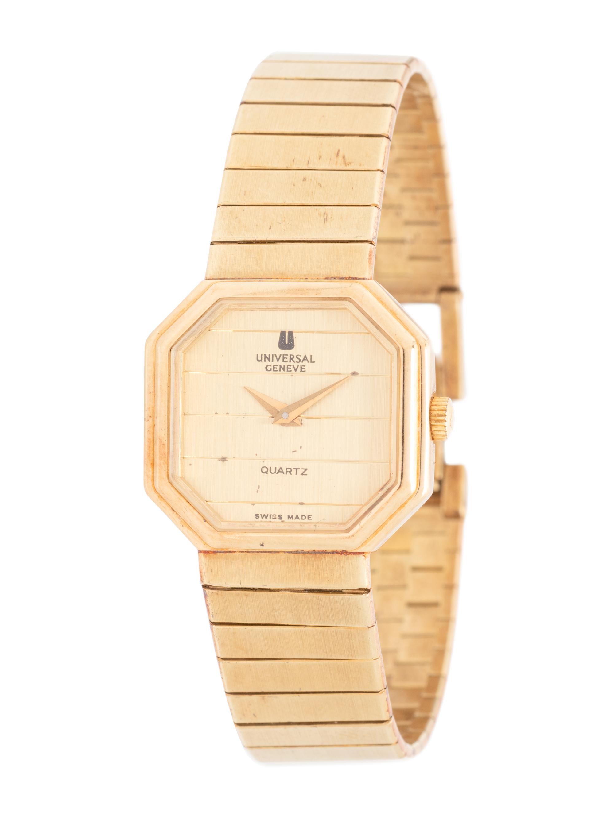 UNIVERSAL GENEVE, 14K YELLOW GOLD WRISTWATCH