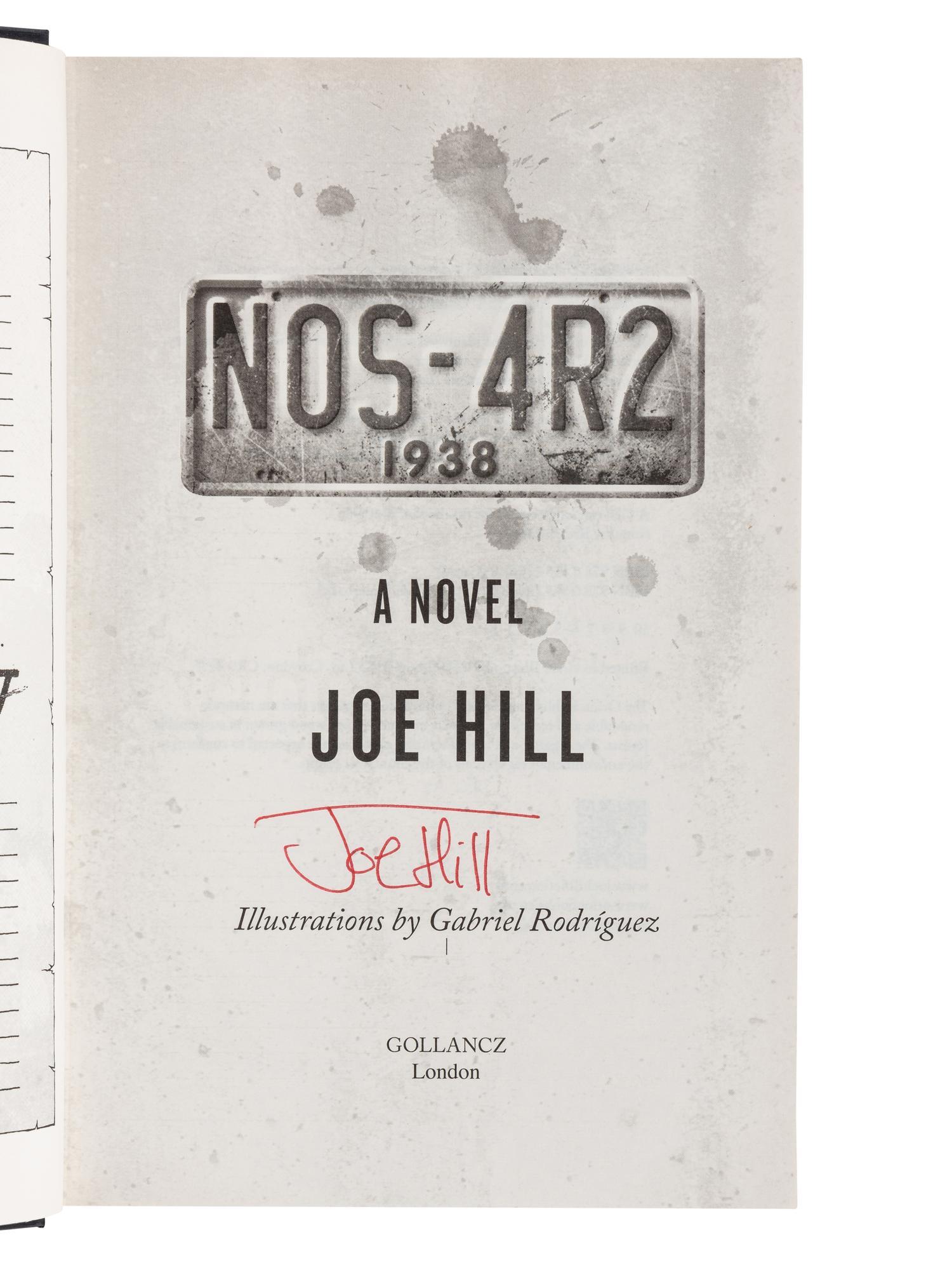 HILL, Joe (b. 1972). Voluntary Committal. Burton, MI: Subterranean Press, 2005.