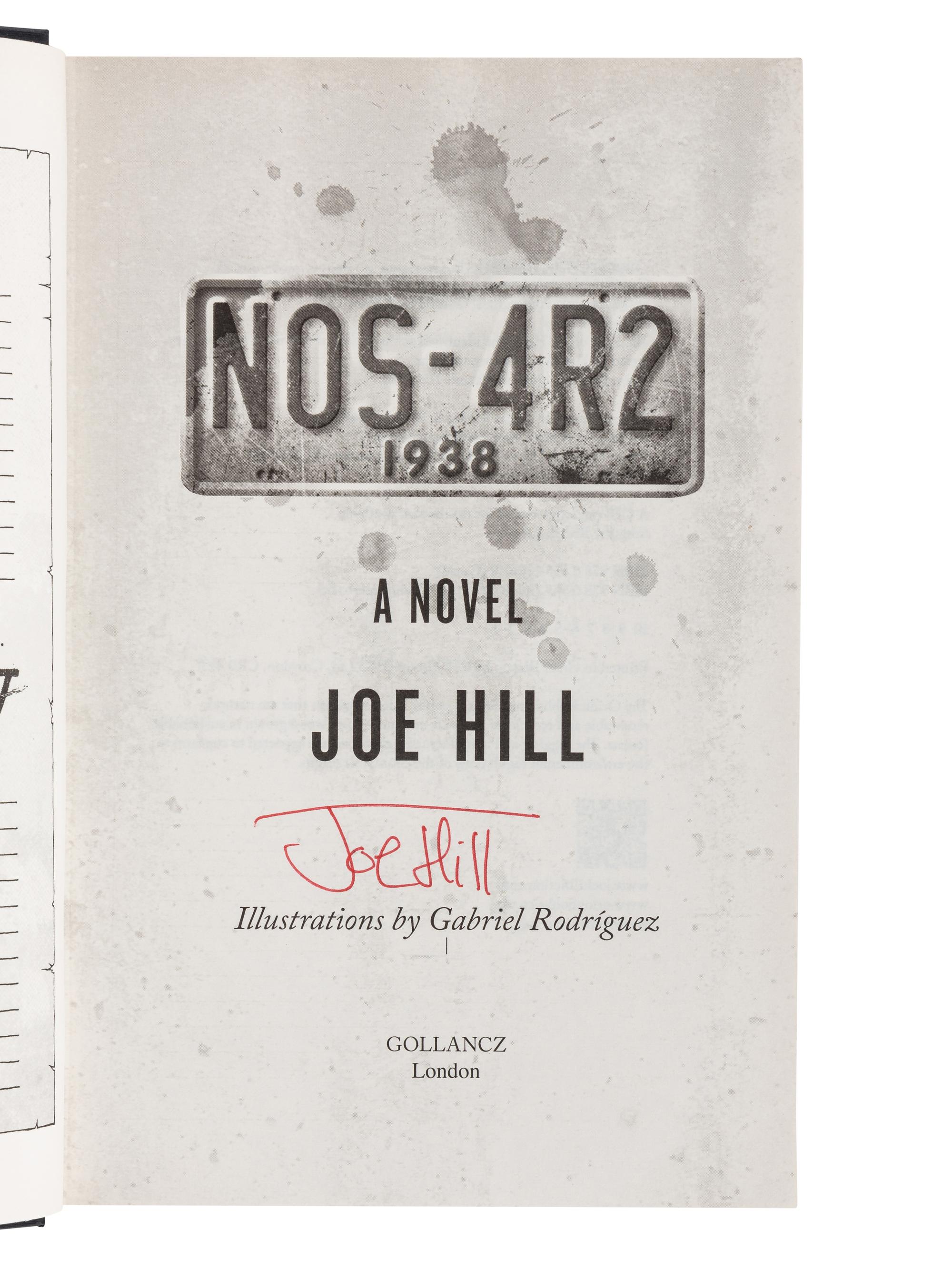 HILL, Joe (b. 1972). Voluntary Committal. Burton, MI: Subterranean Press, 2005.