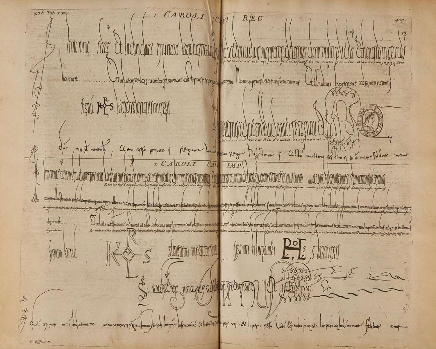 [Early Printing] Mabillon, Johannis: De Re Diplomatica Libri VI...